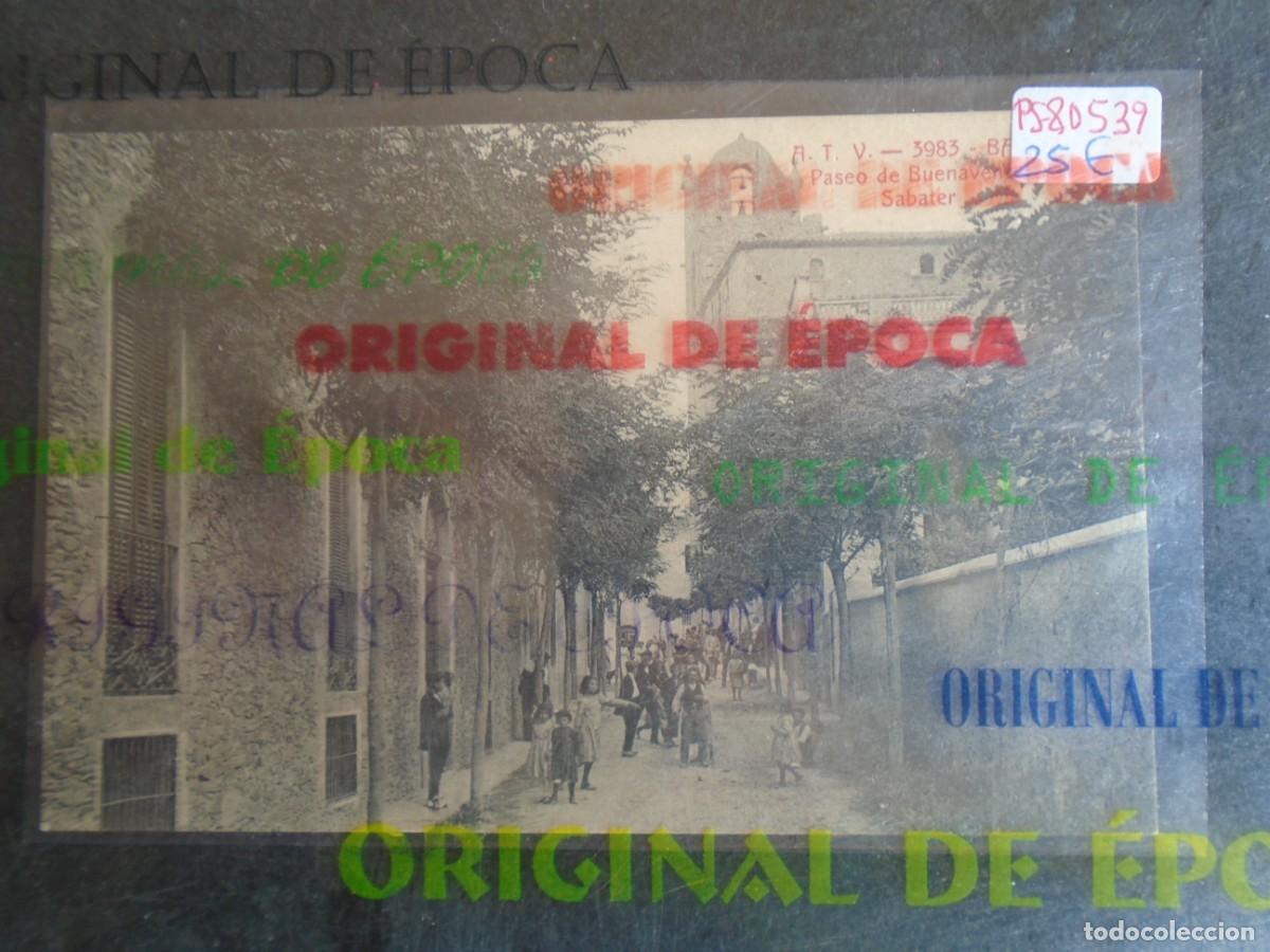Postales: (PS-80539)POSTAL DE BAGUR-PASEO DE BUENAVENTURA SABATER.A.T.V.3983