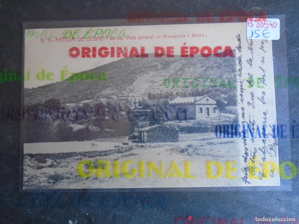 Postales: (PS-80540)POSTAL DE ARTESA DE SEGRE-FABRICA VISTA GENERAL