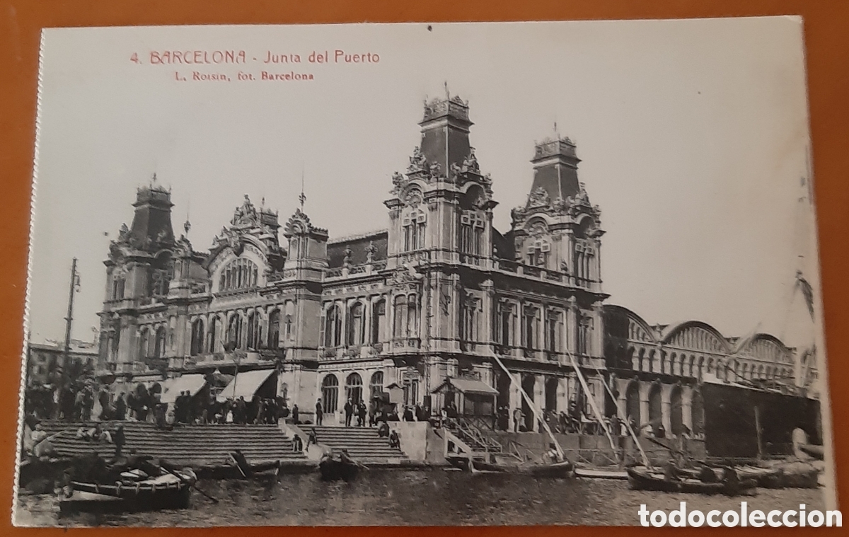 Postales: Postal Barcelona. Junta del Puerto. Sin escribir. R10138