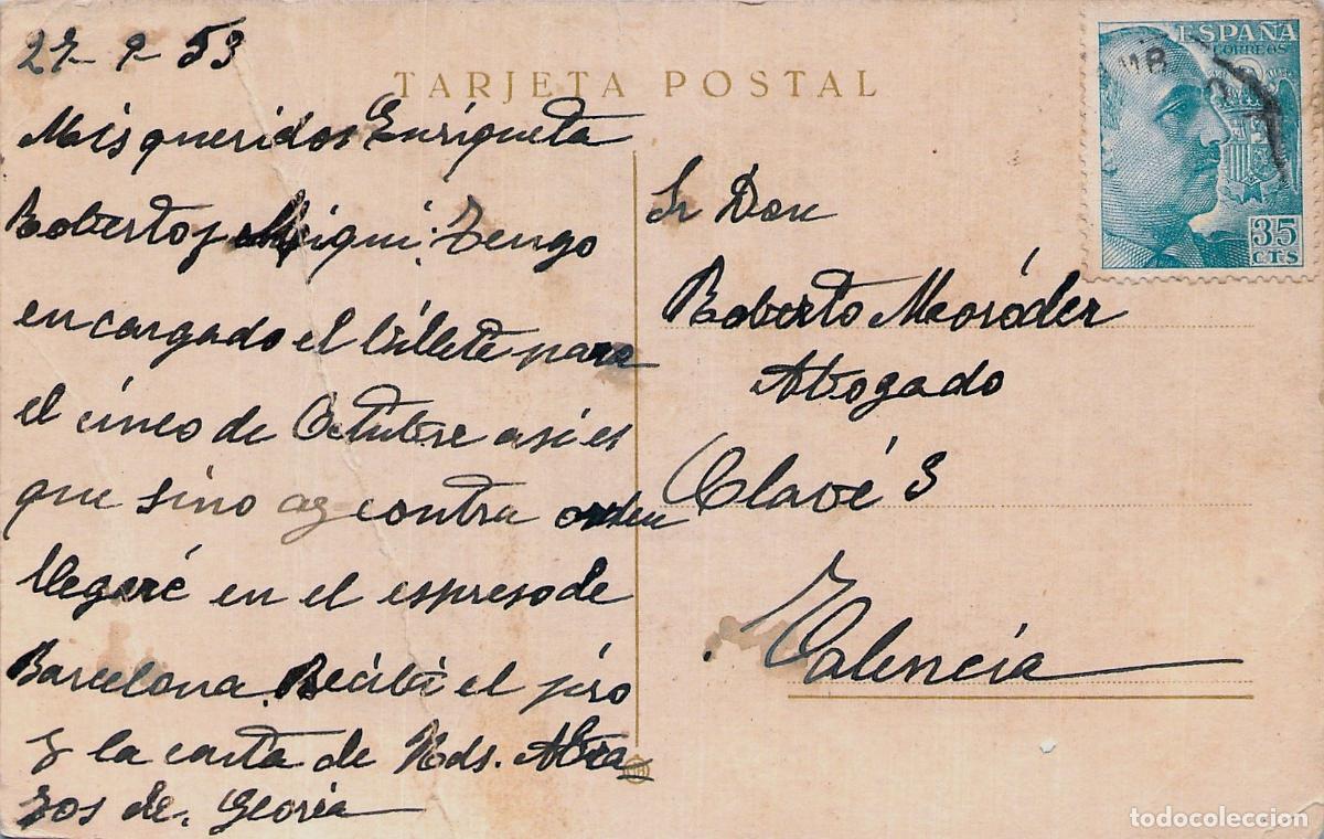 Postales: Postal del Real Monasterio de Poblet Tarragona - Foto 2