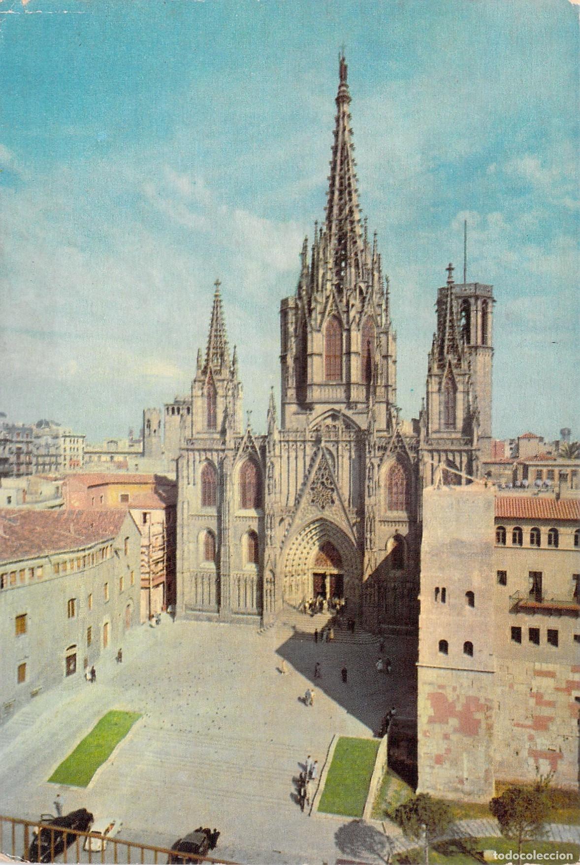 Postales: Postal de la Catedral de Barcelona