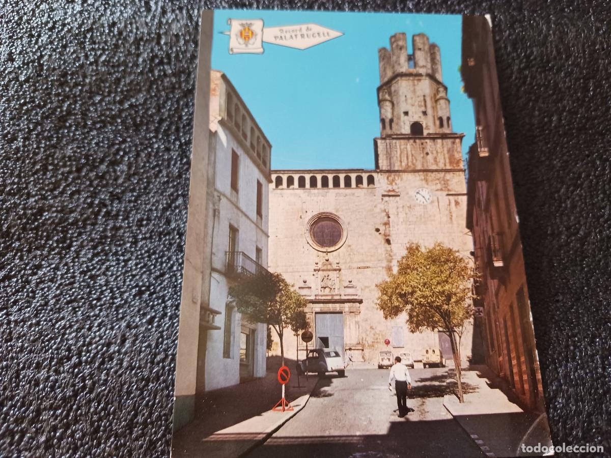 Postales: 1089 PALAFRUGELL, IGLESIA DE SAN MART&Iacute;N, ed. pergamino