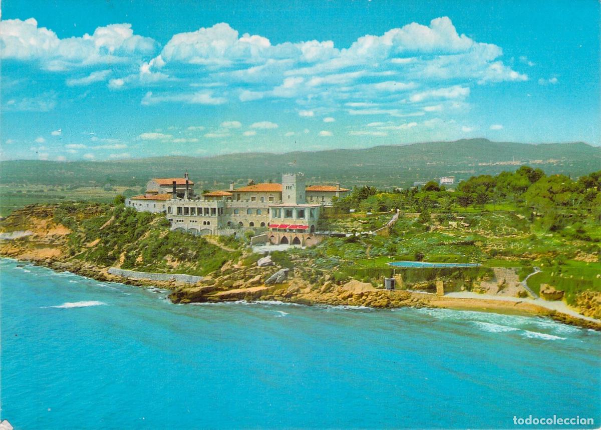 Postales: Postal de la Costa Dorada: Castillo de los Reyes de Arag&oacute;n en Roda de Bar&agrave;