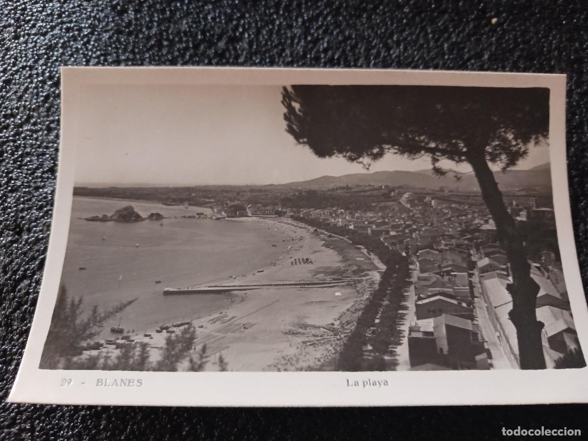 Postales: 29 blanes, la playa, postal fotografica