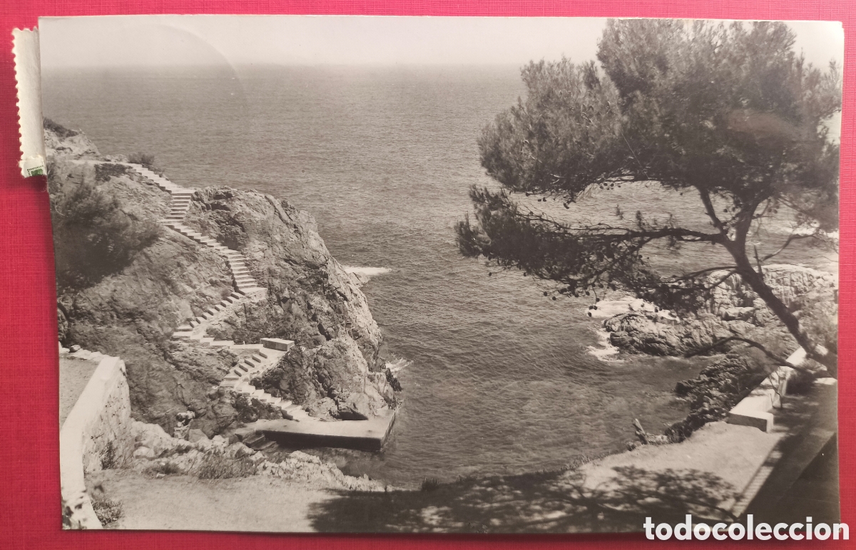 Postales: S'AGAR&Oacute; CAM&Iacute; DE RONDA POSTAL FOTOGR&Aacute;FICA COSTA BRAVA GIRONA C. 1965