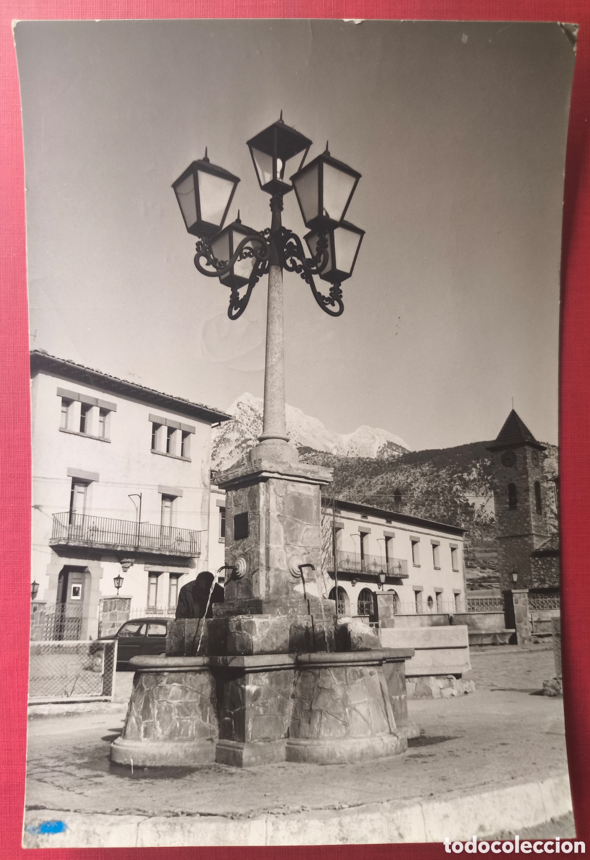 Postales: G&Ograve;SOL PLA&Ccedil;A POSTAL FOTOGR&Aacute;FICA FOTOGRAF&Iacute;A BERGUED&Agrave; LLEIDA C. 1965