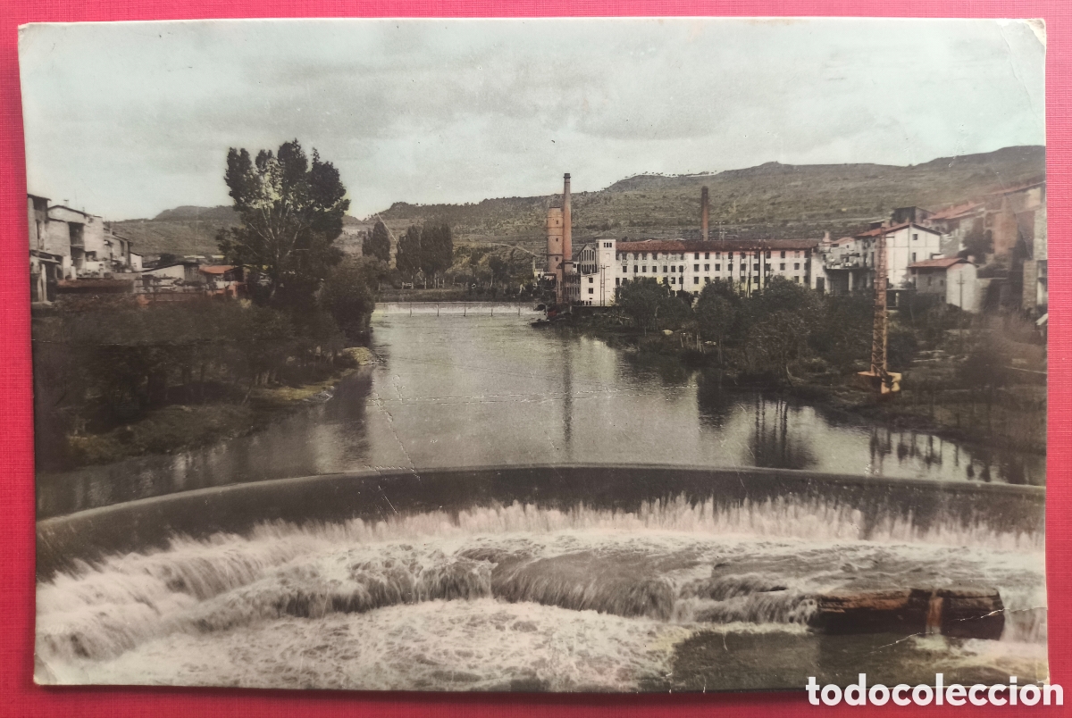 Postales: SALLENT RIU LLOBREGAT POSTAL FOTOGR&Aacute;FICA COLOREADA BAG&Egrave;S BARCELONA C. 1960