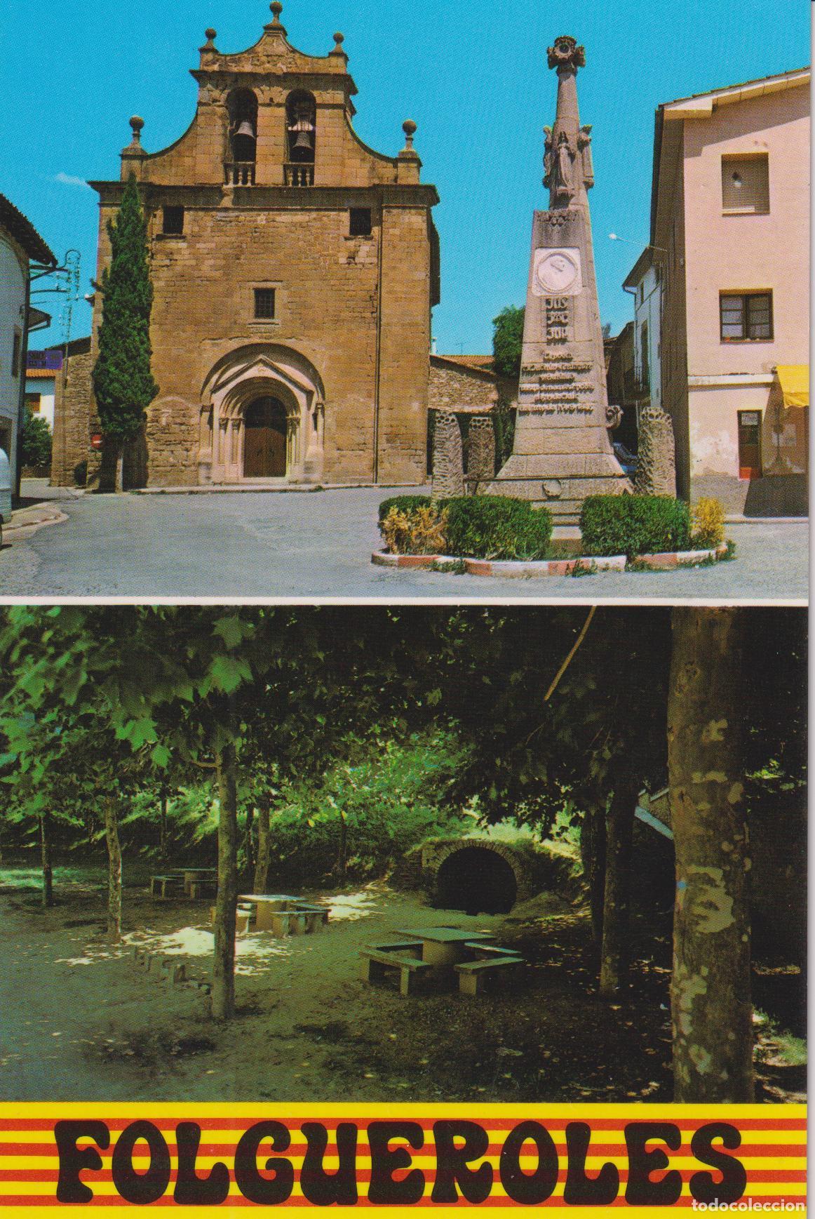 Postales: FOLGUEROLAS (BARCELONA) MONUMENT ERIGIT A MN.CINTO VERDAGUER &ndash; ALBO 1391 &ndash; S/C