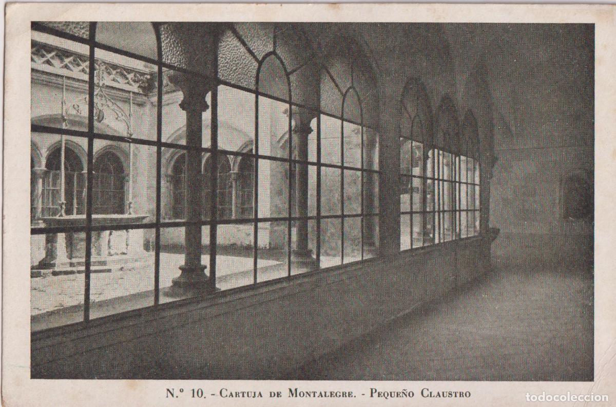 Postales: CARTUJA DE MONTALEGRE, PEQUE&Ntilde;O CLAUSTRO &ndash; ARCHIVO BILBENY 10 &ndash; S/C