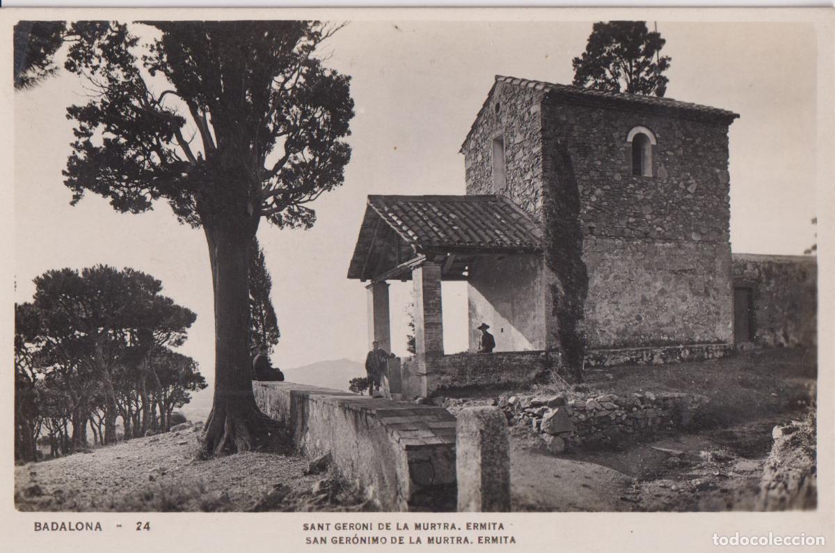Postales: BADALONA, SANT GERONI DE LA MURTRA, ERMITA &ndash; LLIBRERIA RIERA N&ordm;24 &ndash; S/C