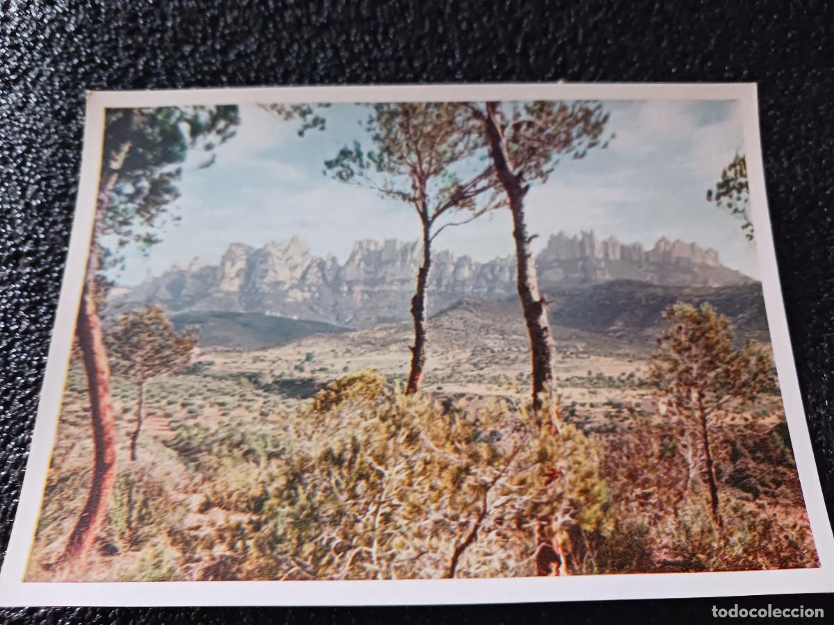 Postales: montserrat, vista gral. desde la pineda de marganell, foto dom ripol o.s.b. ed. monasterio