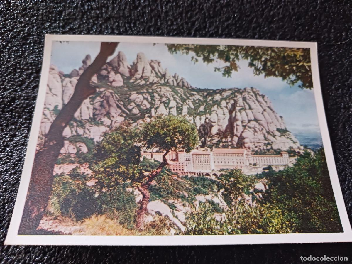 Postales: montserrat, el monasterio desde san miguel, foto dom ripol o.s.b. ed. monasterio