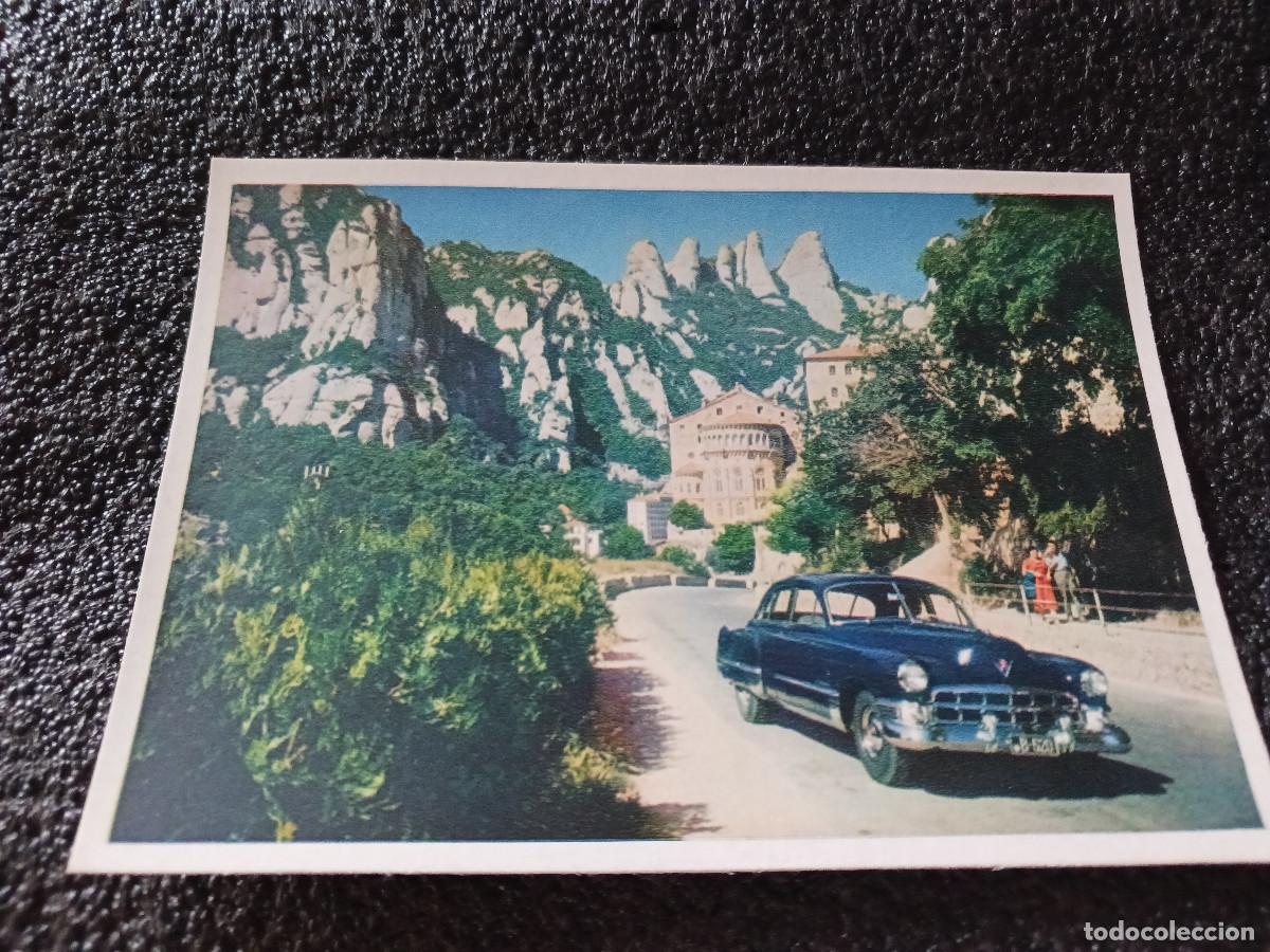 Postales: montserrat, abside de la basilica desde la carretera, foto dom ripol o.s.b. ed. monasterio