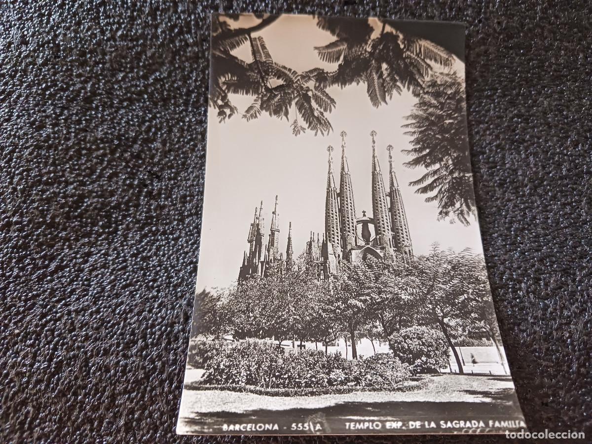 Postales: 555/A barcelona, templo expiatorio de la sagrada familia, ed. zerkowitz