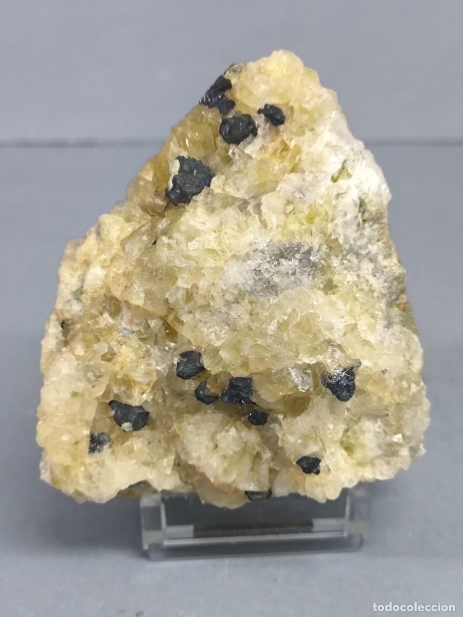 Postales: GALENA sobre FLUORITA - MINERAL Tarragona
