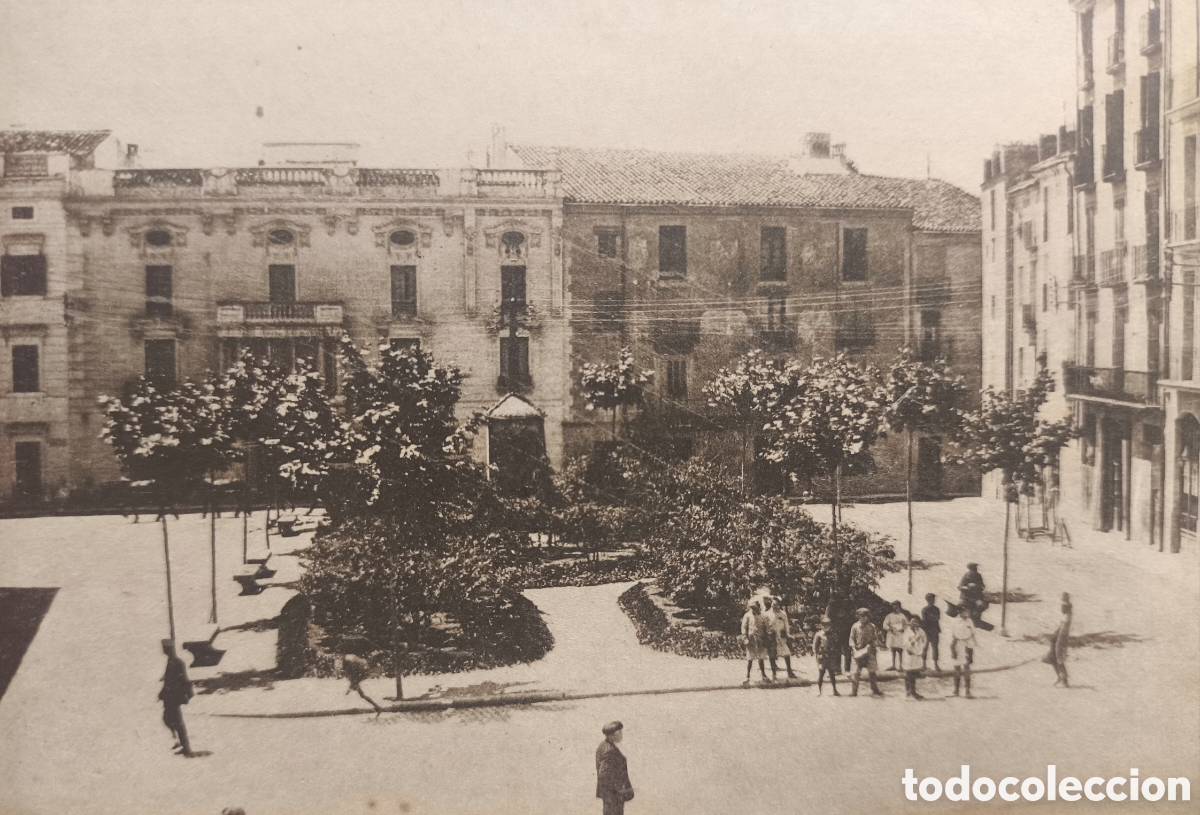Postales: IGUALADA PLA&Ccedil;A 17 I 18 DE JULIOL POSTAL ANIMADA FOTOTIPIA FRIEDRICHS 1915