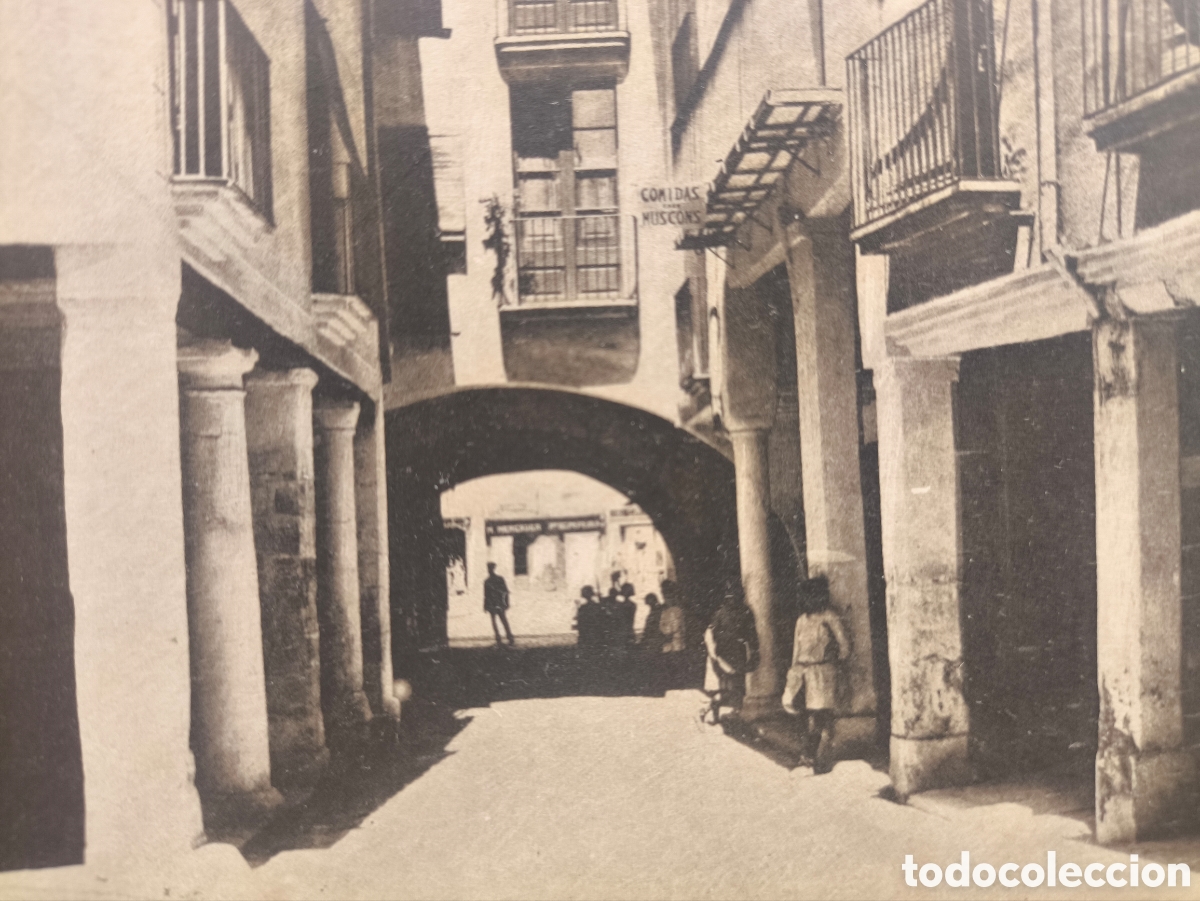 Postales: IGUALADA TRAVESSIA DE SANT ROC POSTAL ANIMADA FOTOTIPIA FRIEDRICHS ANOIA 1915