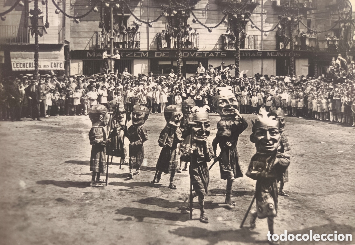 Postales: OLOT BALL DE NANS POSTAL FOTOGR&Aacute;FICA ANIMADA FOTOGRAF&Iacute;A ED. ARQU&Eacute;S