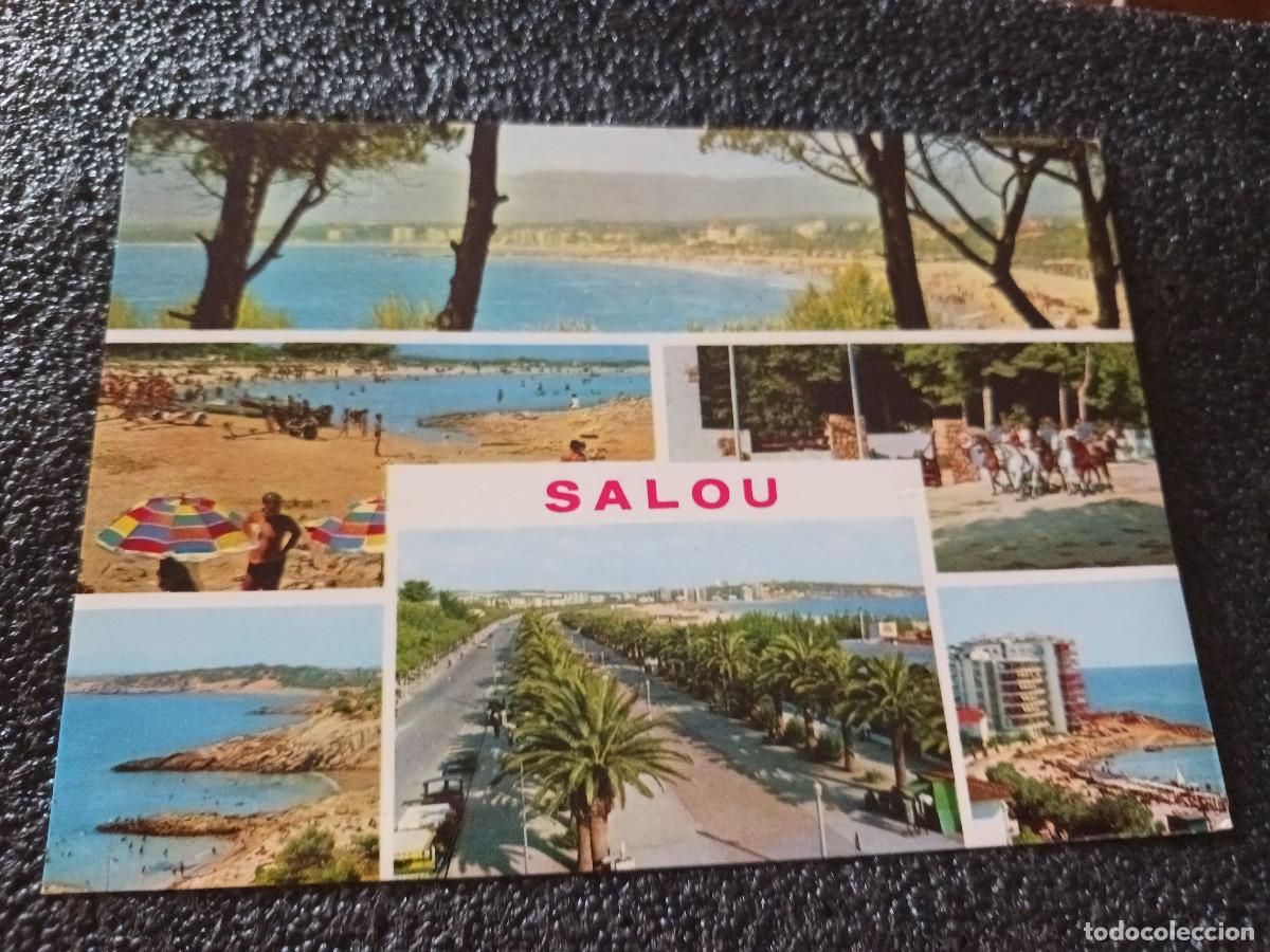 Postales: 16 Salou Costa Dorada Diversos aspectos de la playa Foto Raymond