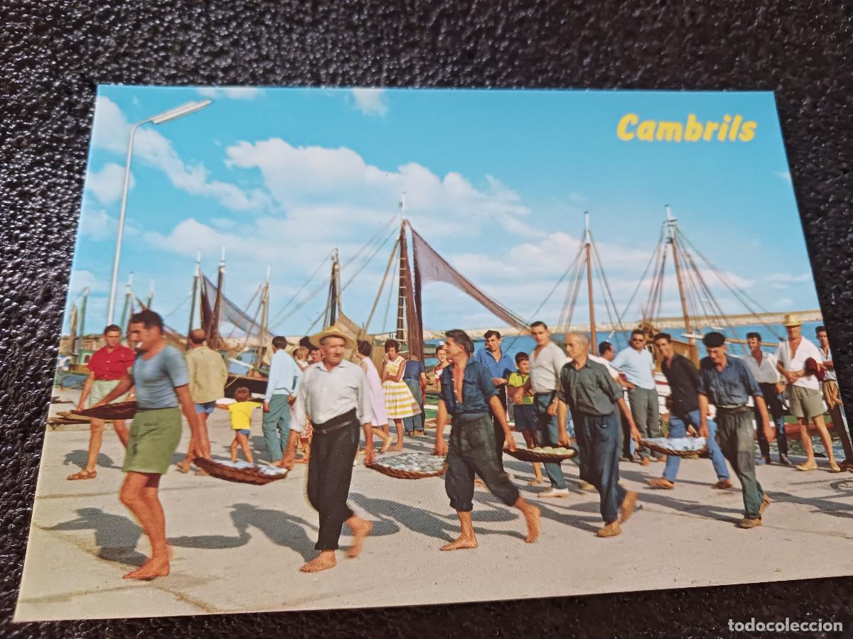 Postales: 2 cambrils, llegada de barcos pesqueros, foto raymond