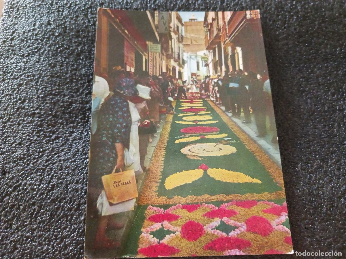 Postales: 2010 sitges, alfombra del corpus en la calle mayor, ed. arribas