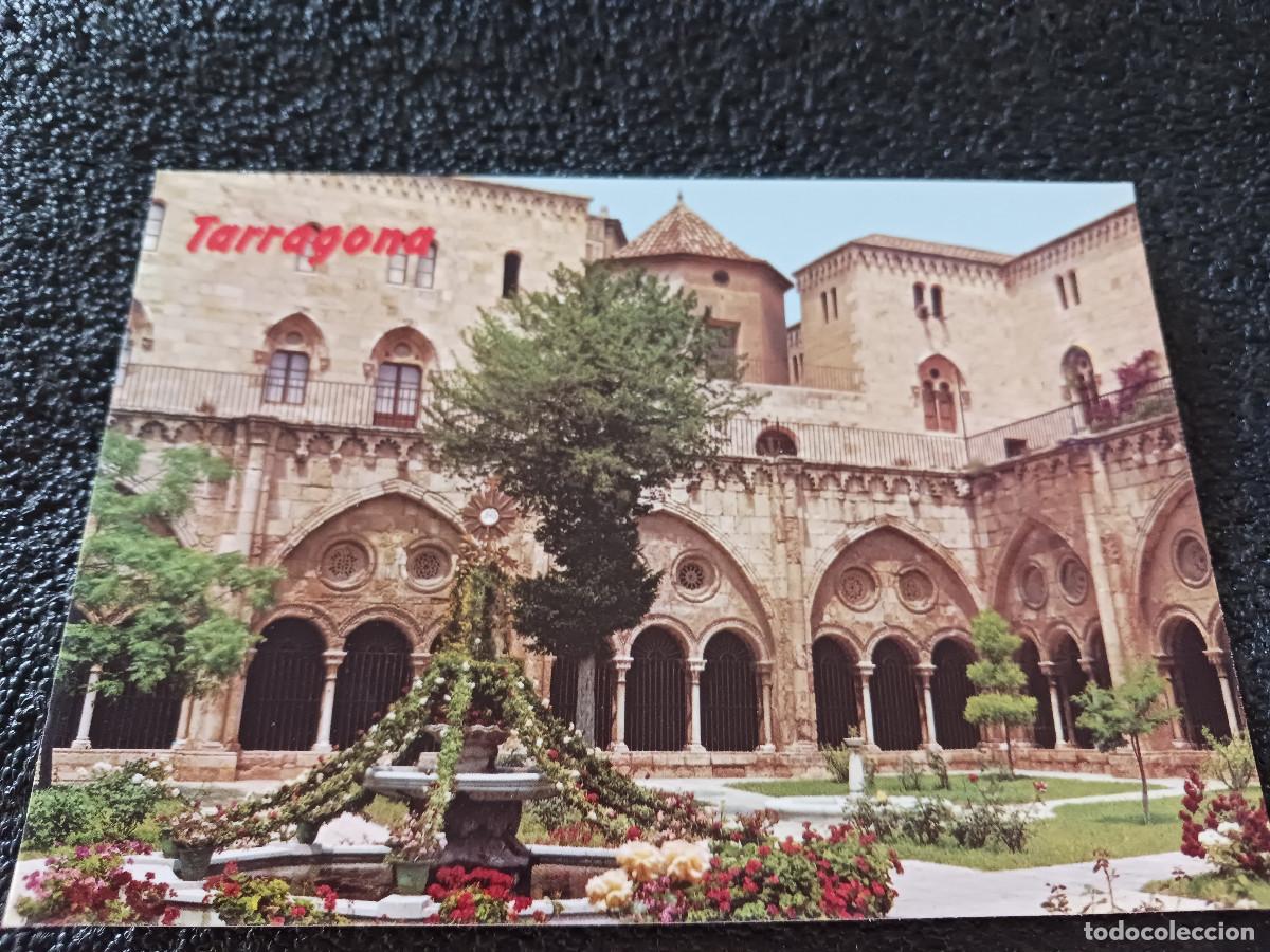 Postales: 9 tarragona, catedral, jardin del claustro, ed. raymond