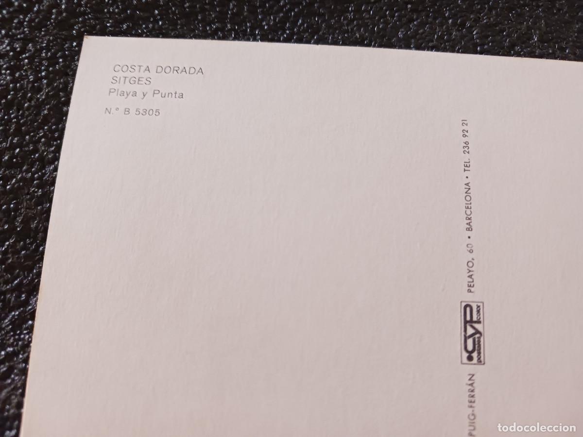 Postales: 5305 sitges, playa y punta, ed. campa&ntilde;a - Foto 2