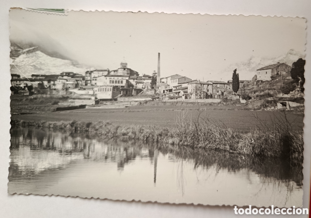 Postales: POSTAL FOTOGRAFICA DE SAN ESTEBAN DE BAS - VISTA PARCIAL - GIRONA