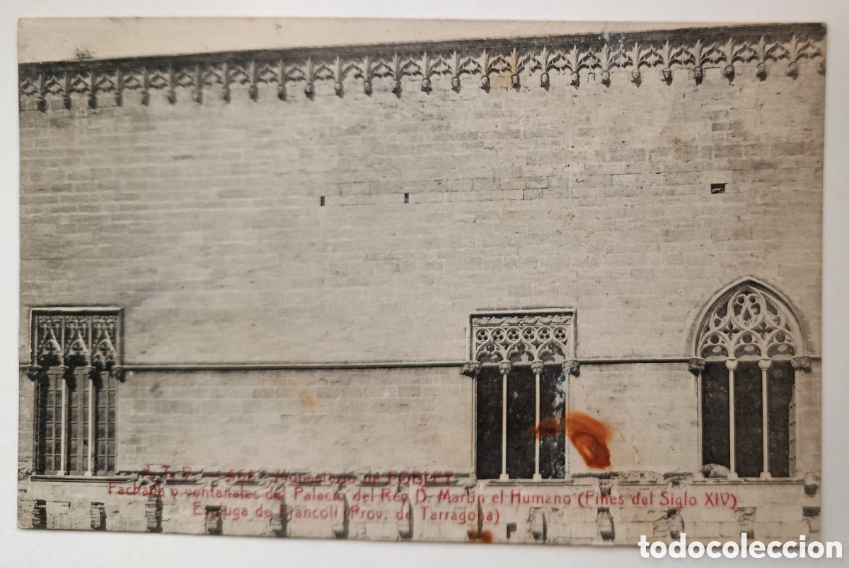 Postales: POSTAL MONASTERIO DE POBLET - ED. A.T.V. ESPLUGA DE FRANCOLI