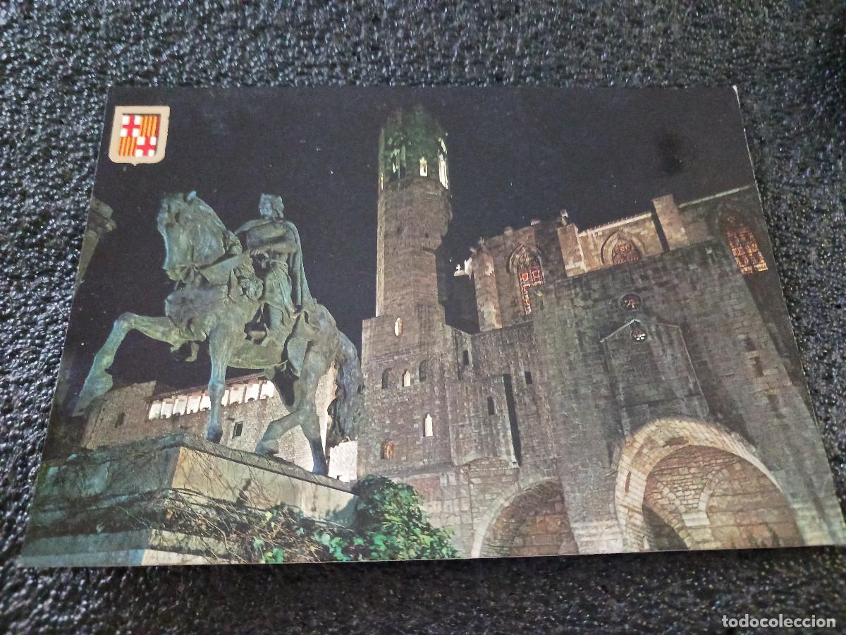 Postales: 691 barcelona, barrio gotico, monumento a berenguer el grande, ed. soberanas