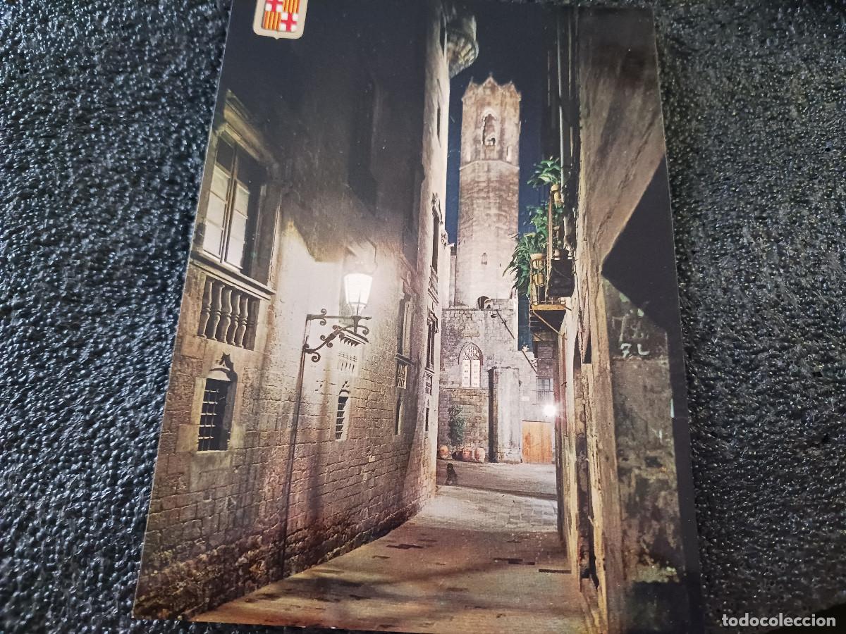 Postales: 688 barcelona, barrio gotico, nocturna, ed. soberanas