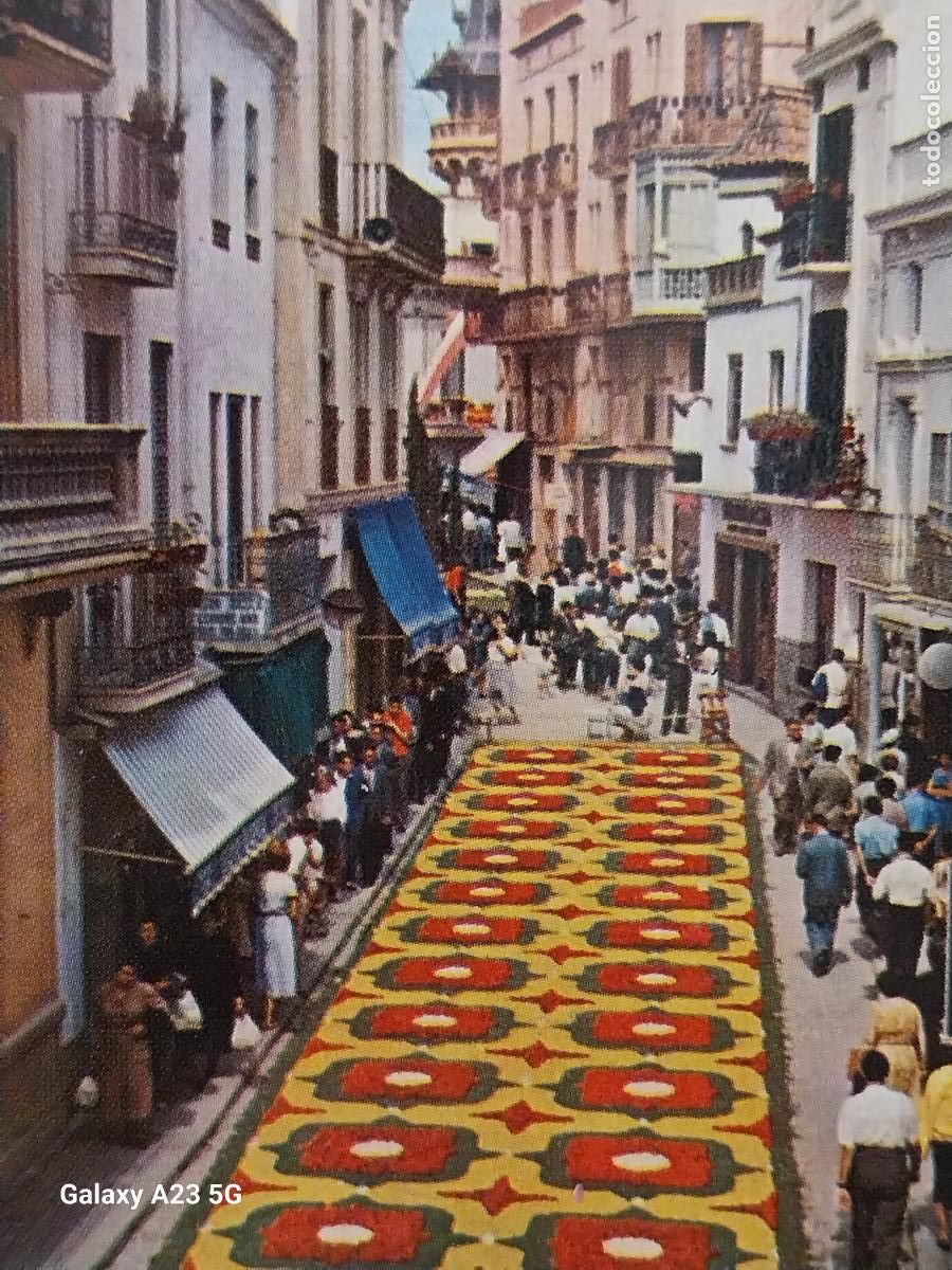 Postales: SITGES CALLE PARALLADAS CORPUS ED CAMPA&Ntilde;A PUIG SERIE II 216