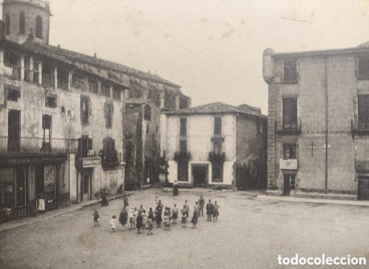 Postales: CENTELLES PLA&Ccedil;A MAJOR POSTAL ANIMADA FOTOTIPIA OSONA C. 1915