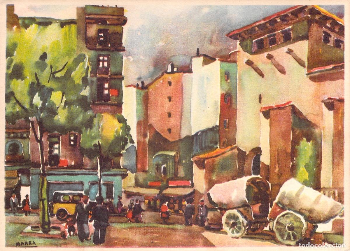 Postales: Postal de la Calle del Hospital en Barcelona