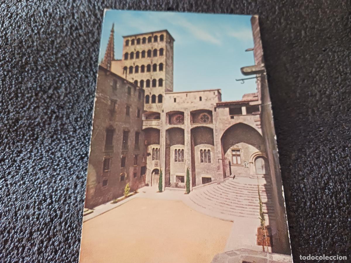 Postales: 53 Barcelona, plaza del rey, palacio de la corona de aragon....ed. campa&ntilde;a
