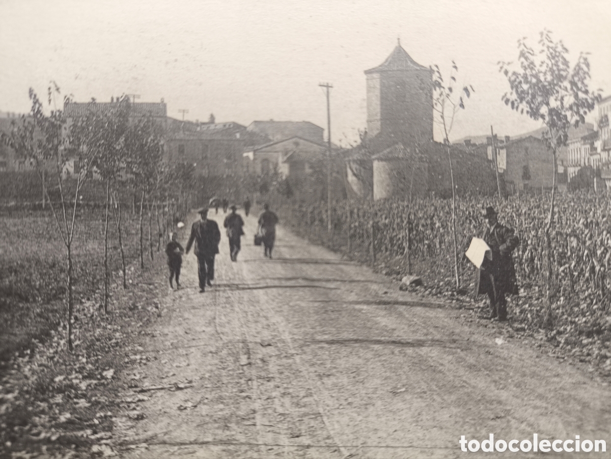 Postales: SANT JOAN DE LES ABADESSES CTRA. NOVA CAMPRODON - OLOT POSTAL ANIMADA FOTOTIPIA RIPOLLES C. 1915