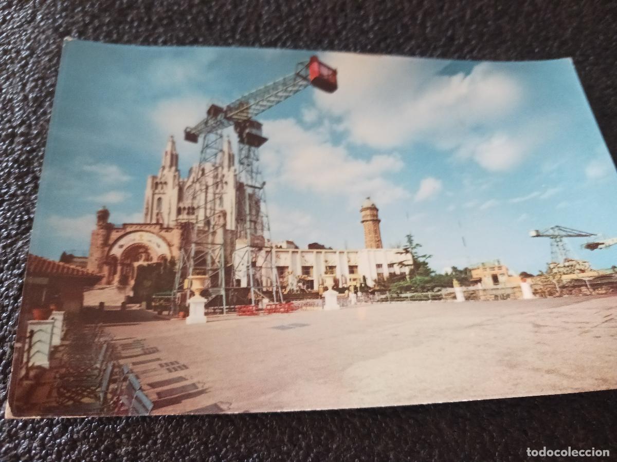 Postales: 159 barcelona, tibidabo parque de atracciones, ed. campa&ntilde;a