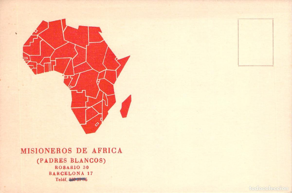 Postales: Postal de Navidad de los Misioneros de &Aacute;frica de Barcelona