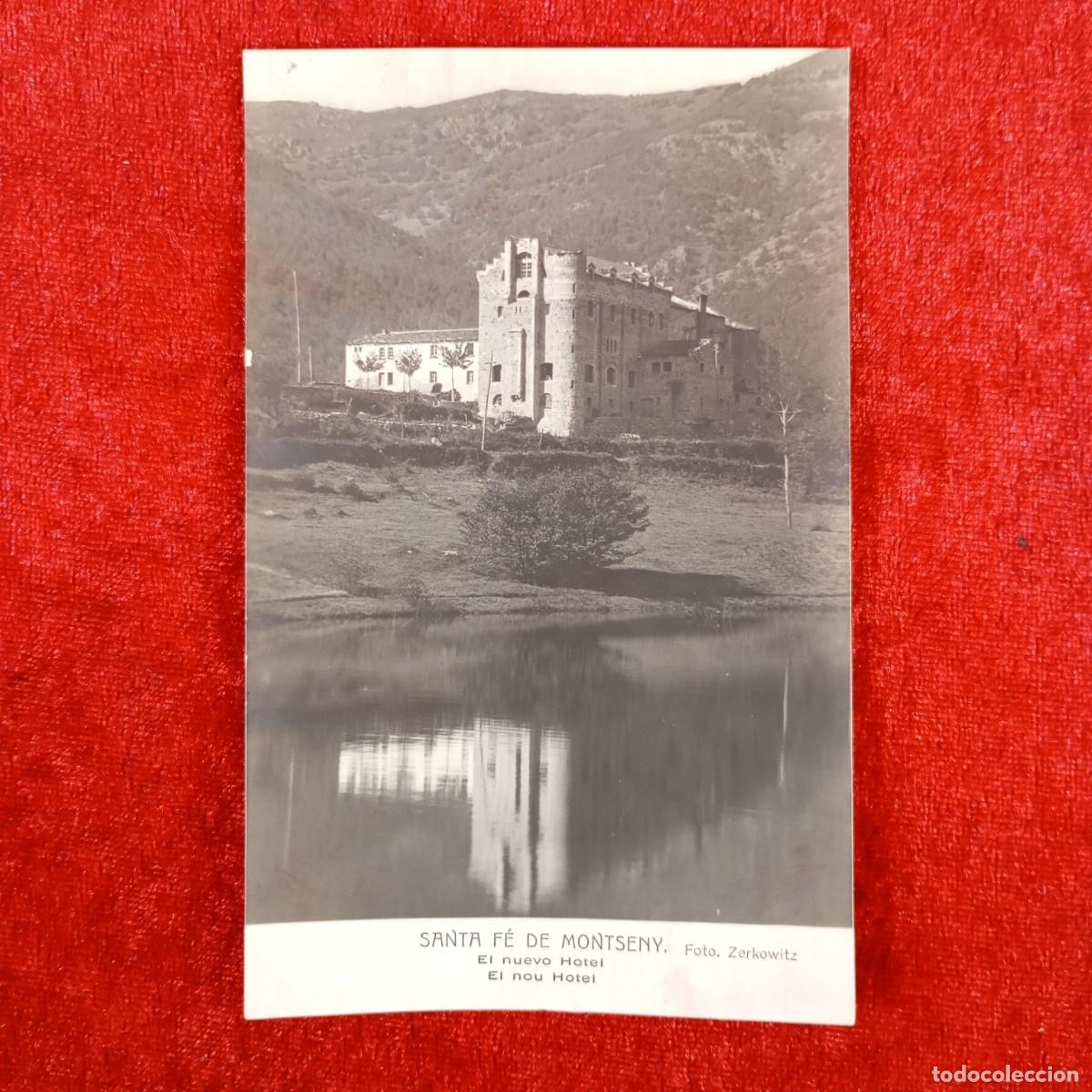 Postales: POSTAL - SANTA F&Eacute; DE MONTSENY - EL NUEVO HOTEL - ZERKOWITZ - RAR&Iacute;SIMA / 904