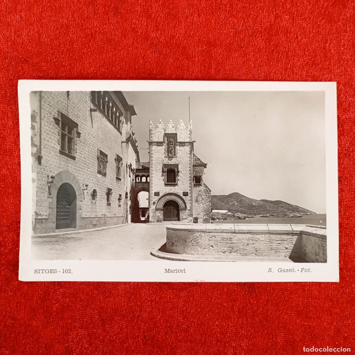 Postales: POSTAL - SITGES - MARICEL - R. GASS&Oacute; FOT. - 102 - RAR&Iacute;SIMA / 908