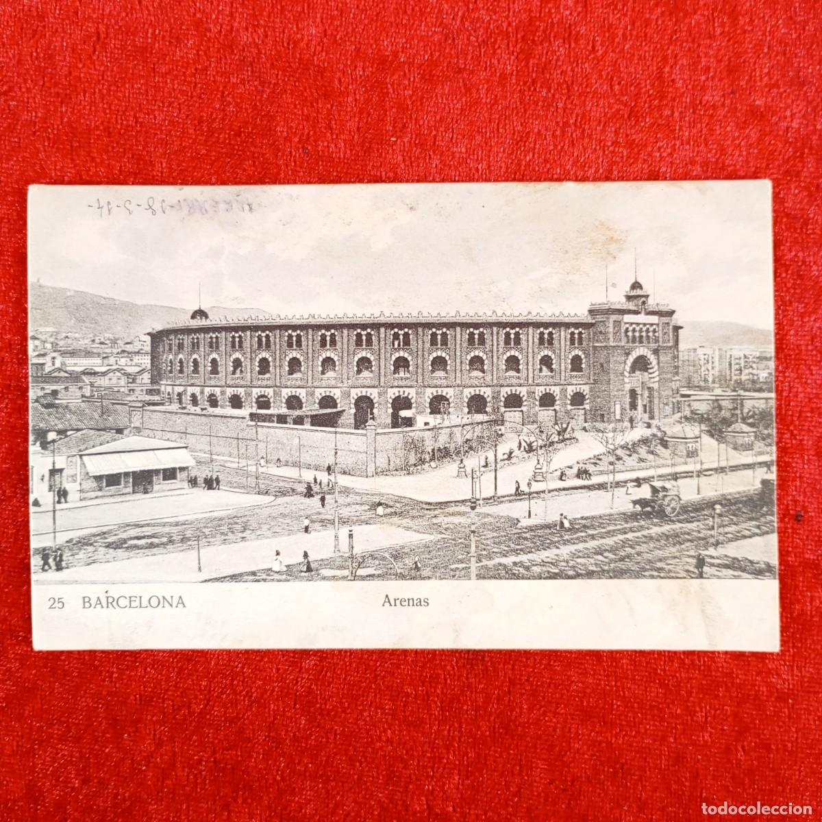 Postales: POSTAL - BARCELONA - ARENAS - PLAZA DE TOROS DE LAS ARENAS - RAR&Iacute;SIMA / 932