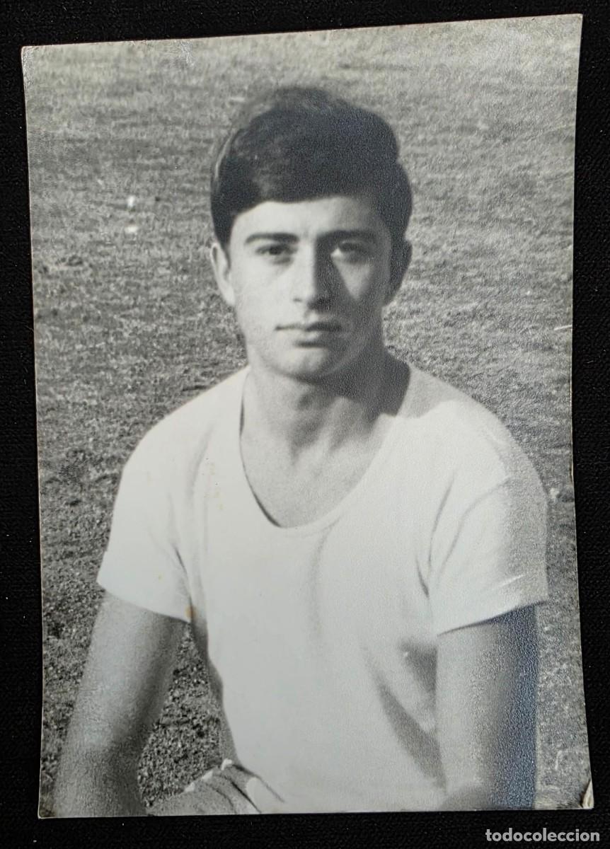 Postales: P.1112 Fotograf&iacute;a Antigua de Joven Retrato al Aire Libre &ndash; Postal Fotogr&aacute;fica Original