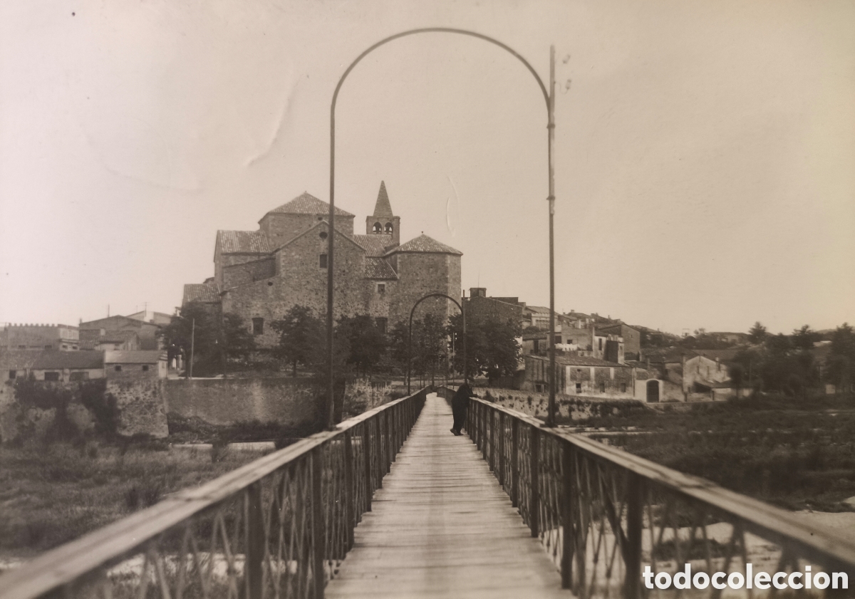 Postales: TORDERA PONT DE FERRO POSTAL FOTOGR&Aacute;FICA MARESME BARCELONA C. 1950