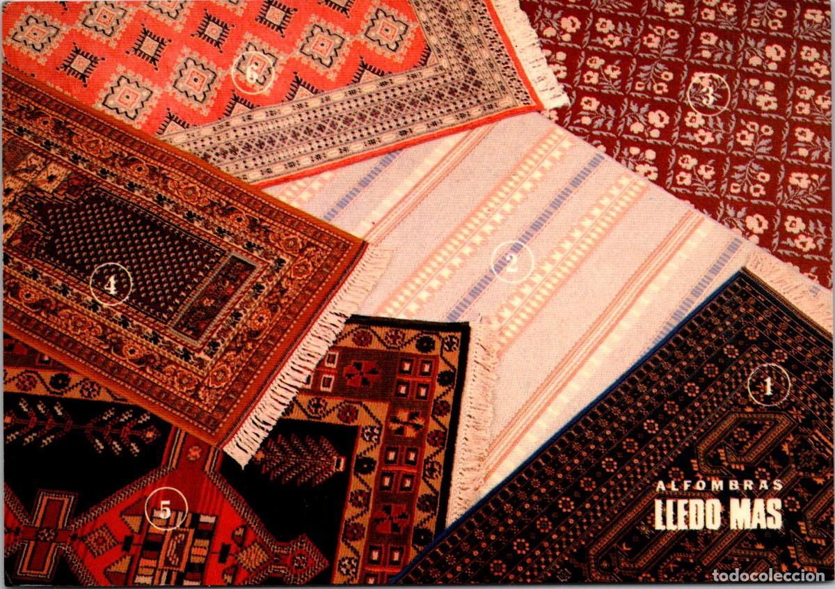 Postales: Barcelona - Plaza Urquinaona - Alfombras Lled&oacute; M&aacute;s - Oferta Inauguraci&oacute;n Temporada 1989 - 151x105mm