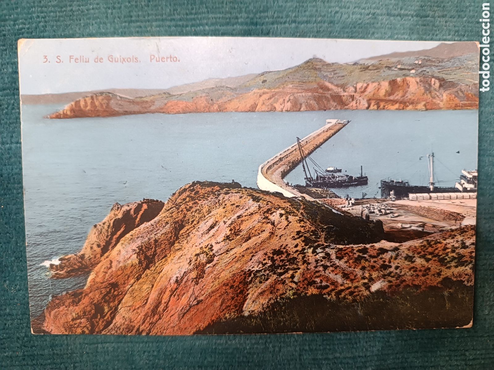 Postales: 3 S. Feliu de Guixols. Puerto. (Sant Feliu de Gu&iacute;xols)