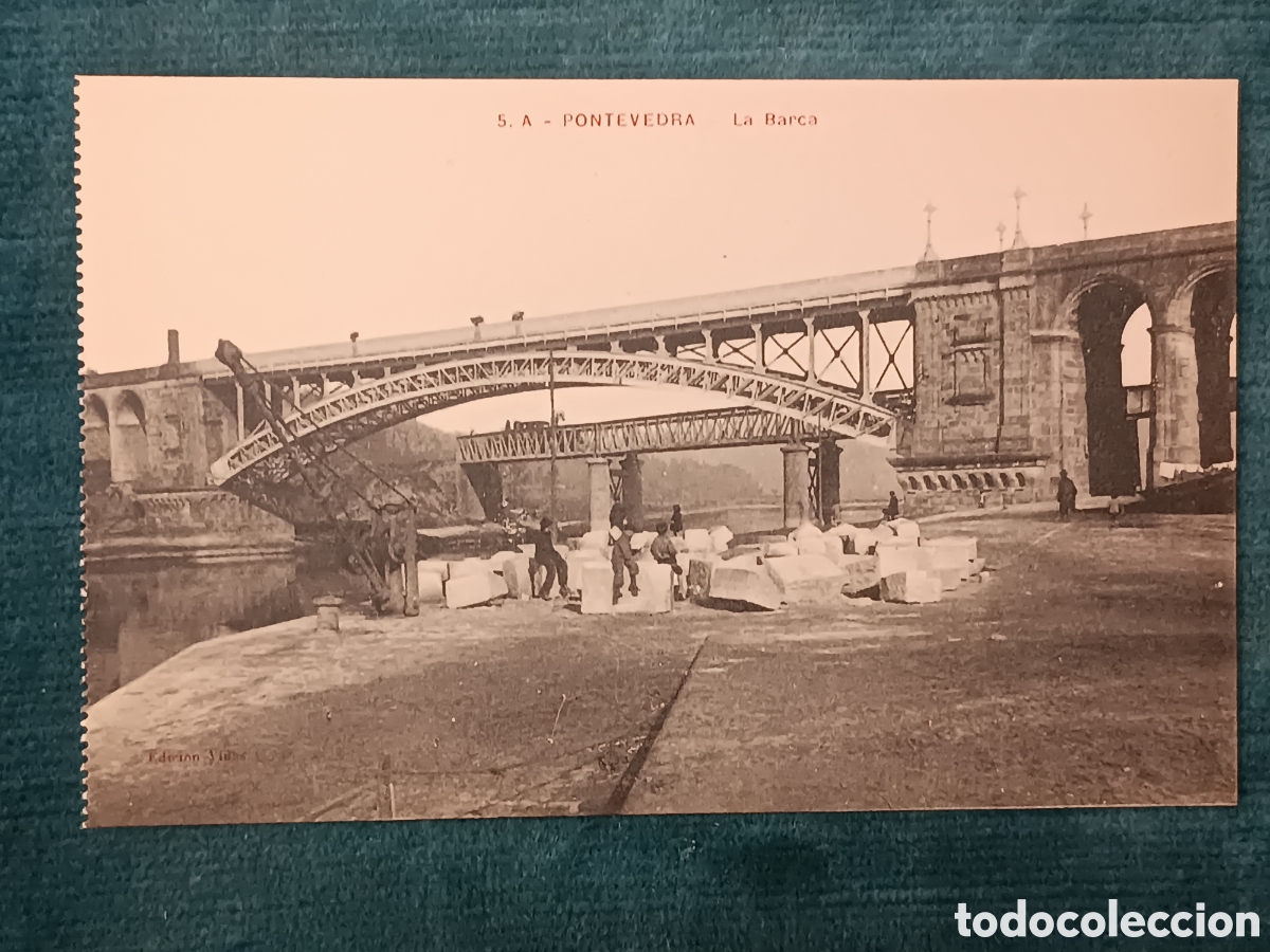 Postales: 5 A. PONTEVEDRA. La Barca