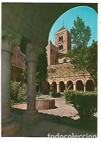 Postales: &rdquo; CLAUSTRO Y TORRE &rdquo;, MONASTERIO DE SANTA MARIA DE VILAVERTRAN.- GIRONA