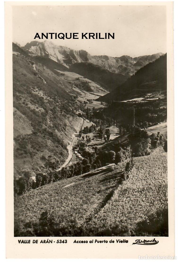 Postales: VALLE DE ARAN N&ordm; 5343 ACCESO AL PUERTO DE VIELLA / ZERKOWITZ / SIN FRANQUEAR
