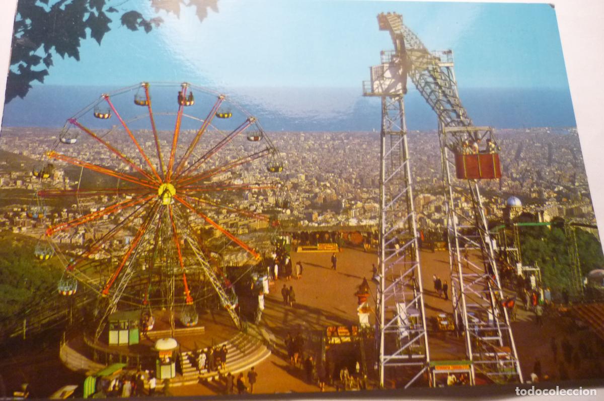 Postales: postal barcelona -parque tibidabo