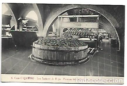 Postales: PRENSAS HIDRAULICAS, CASA CODORNIU.- SAN SADURNI DE NOYA